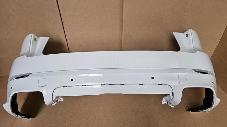 Achterbumper Porsche Cayenne 9Y 4.0 V8 GTS 4xPDC 9Y0807421A, Auto-onderdelen, Carrosserie, Bumper, Achter, Gebruikt, Herkomst onderdeel bekend