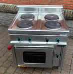 Industriële oven/fornuis, Ophalen, Gebruikt, 60 cm of meer, 4 kookzones
