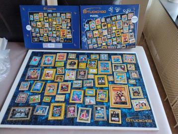 puzzel Studio 100 - 1000 stuks, Enlèvement, 500 à 1500 pièces, Comme neuf, Puzzle
