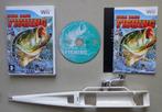 Sega Bass Fishing + hengel voor de Nintendo Wii, Ophalen of Verzenden, Zo goed als nieuw