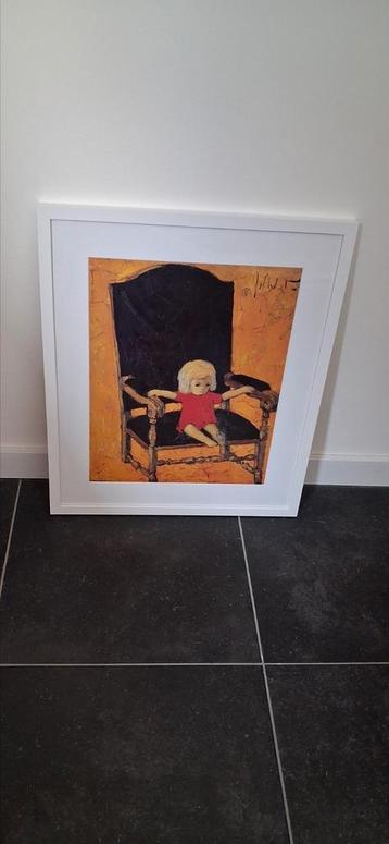 Jef Wauters - Isabelle dans le fauteuil beschikbaar voor biedingen