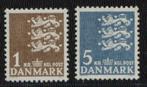 Denemarken yvertnrs.304a en 306a postfris, Postzegels en Munten, Postzegels | Europa | Scandinavië, Denemarken, Verzenden, Postfris