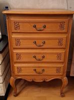 Eiken ladekast, Gebruikt, Eikenhout, 50 tot 100 cm, 3 of 4 laden