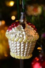 Antique Basket Glass Christmas Ornament, Diversen, Ophalen, Gebruikt