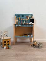 Little Dutch Houten Werkbank + activiteitenkubus & hamerbank, Kinderen en Baby's, Speelgoed | Houten speelgoed, Ophalen, Gebruikt