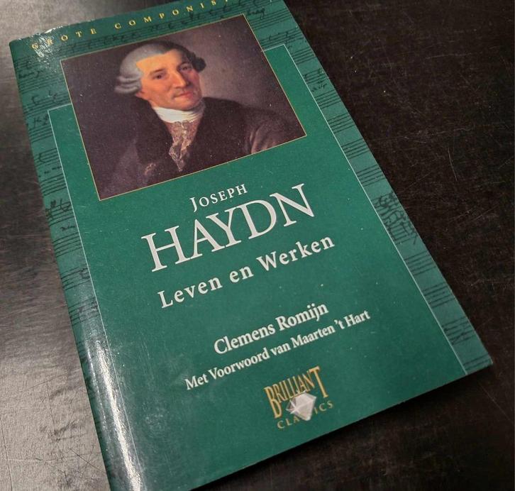 Joseph Haydn - Leven En Werken BOEKEN / BRILLIANT CLASSICS, Boeken, Muziek, Gelezen, Artiest, Ophalen of Verzenden