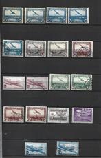 Timbres - Belgique - POSTE AERIENNE, Verzenden, Gestempeld, Gestempeld, Luchtvaart