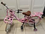 Meisjesfiets - roze - 18inch - Nogan Puck, Fietsen en Brommers, Ophalen, Zo goed als nieuw, 18 inch, Handrem