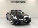 MERCEDES SLC 180 9G-TRONIC PACK-AMG TOIT PANO AIRSCARF, Auto's, Automaat, Zwart, SLC, 2 zetels