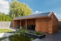 Tuinhuis Douglasvision Kapschuur: 897 x 432 cm, Hobby en Vrije tijd, Overige Hobby en Vrije tijd, Nieuw, Verzenden