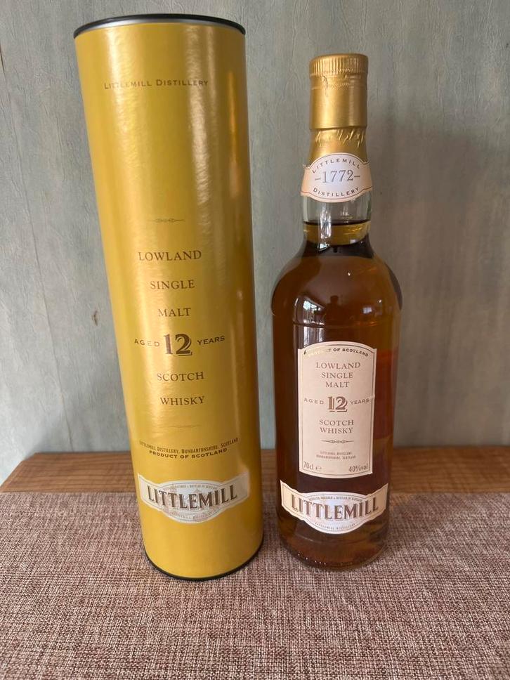 littlemill 12 year old single malt, Verzamelen, Wijnen, Nieuw, Ophalen