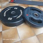 Halterschijven 2×25 kg, Sport en Fitness, Ophalen, Halterschijven