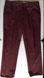 Als nieuw: bordeaux herenstretchbroek met fijne rib maat 52, Ophalen of Verzenden, Zo goed als nieuw, Maat 52/54 (L)