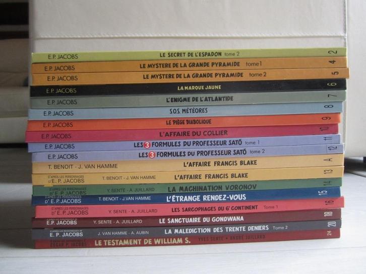 Blake et Mortimer - prix dans la liste, Boeken, Stripverhalen, Zo goed als nieuw, Meerdere stripboeken, Ophalen of Verzenden