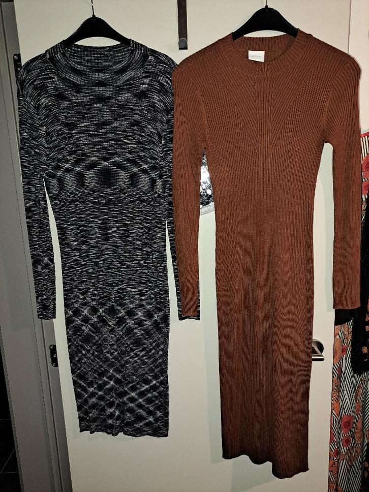 Vero Moda, Eksept en Vila aansluitende jurken, M-L (3 stuks), Kleding | Dames, Jurken, Nieuw, Maat 46/48 (XL) of groter, Overige kleuren