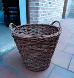 Vintage heel grote rieten/rotanen mand, Ophalen, Zo goed als nieuw, Mand