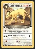 Dark Persian 42/82 - Team Rocket (1st edition) (NM), Envoi, Utilisé