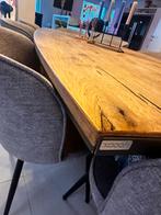 Ensemble de mobilier en chêne clair massif avec chaises, Maison & Meubles, Enlèvement, Comme neuf, Chêne