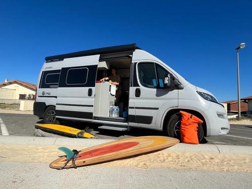 Van Hymer Free 600 te huur, Caravans en Kamperen, Mobilhomes, Particulier, Hymer, Elektrisch, Ophalen