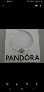 Pandora bracelet argent 18 cm. Disney, Handtassen en Accessoires, Pandora, Ophalen of Verzenden, Zo goed als nieuw, Zilver