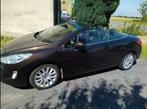 308 cabriolet 2011 benzine 1,6/156 pk, Auto's, Zwart, 4 cilinders, Leder, Handgeschakeld