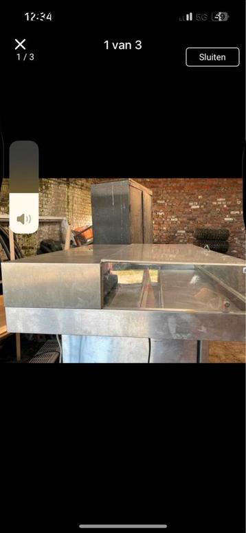 Koelvitrine beschikbaar voor biedingen