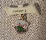 Vintage broche Heidelberg., Bijoux, Sacs & Beauté, Bijoux anciens, Autres matériaux, Broche, Enlèvement ou Envoi