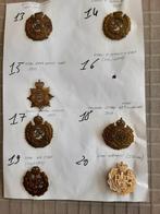 Britse militaire cap badges, Ophalen of Verzenden