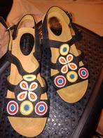 sandalen,merk Desigual,zwart met versiering,maat 38,NiEUW, Ophalen of Verzenden, Nieuw, Zwart