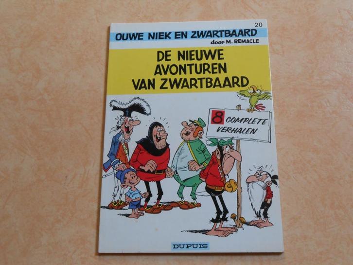 Ouwe Niek en Zwartbaard 20 De nieuwe avonturen van Zwartbaar, Boeken, Stripverhalen, Nieuw, Eén stripboek, Ophalen of Verzenden