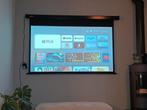 Projectiescherm 72 inch, Ophalen, Elektrisch, Nieuw