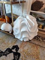 Witte polypropyleen hanglamp, Enlèvement, Utilisé