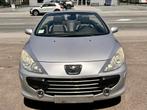 Peugeot 307 CC 1.6 i 2006 72.505km Keuring voor verkoop, Auto's, Voorwielaandrijving, 4 zetels, Zwart, 4 cilinders