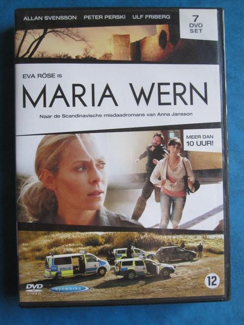 Maria Wern (2010) 7 disc, Cd's en Dvd's, Dvd's | Tv en Series, Zo goed als nieuw, Thriller, Boxset, Vanaf 12 jaar, Ophalen of Verzenden