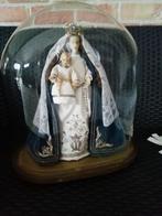 Glazen stolp Maria met kind, Antiek en Kunst, Antiek | Religieuze voorwerpen, Ophalen
