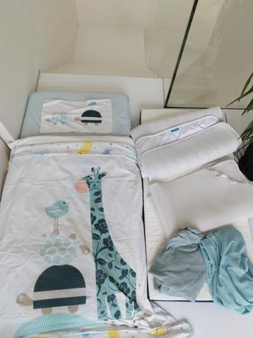 2 matrassen multicare + beddengoed aerosleep, little Dutch   beschikbaar voor biedingen