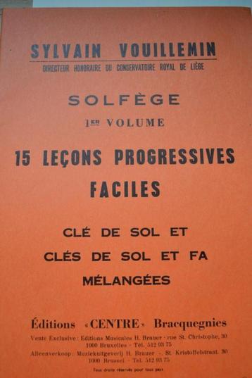 S. Vouillemin 15 leçons progressives faciles (Vol. 1) beschikbaar voor biedingen
