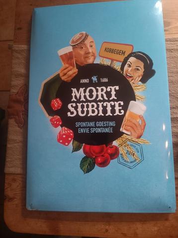 Assiette en fer blanc Moet Subit Kobbegem, Enlèvement ou Envoi, Comme neuf
