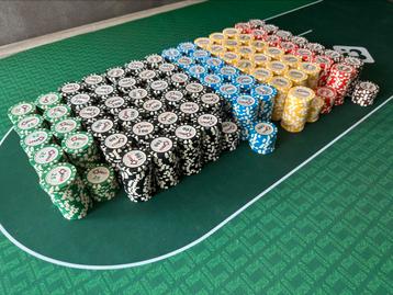 Poker toernooi chips! 1720 chips!, Enlèvement ou Envoi, Comme neuf