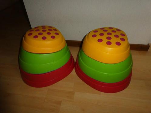 Omloop balanceereilandjes: turnen/ grove motoriek, Kinderen en Baby's, Speelgoed | Babyspeelgoed, Zo goed als nieuw, Overige typen