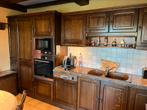 Eiken keuken, Huis en Inrichting, Keuken | Complete keukens, Gebruikt, Graniet of Steen, Ophalen