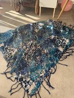 Foulard Six bleue à motifs, Enlèvement ou Envoi, Comme neuf