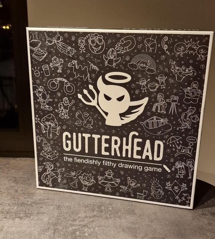 Gutterhead (Drawing Boardgame), Hobby en Vrije tijd, Gezelschapsspellen | Bordspellen, Nieuw, Ophalen of Verzenden