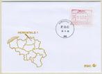 (B) ATM14 FDC Envelop 1983 - Herentals 1 (P3014), Postzegels en Munten, Postzegels | Europa | België, Ophalen of Verzenden, Gestempeld