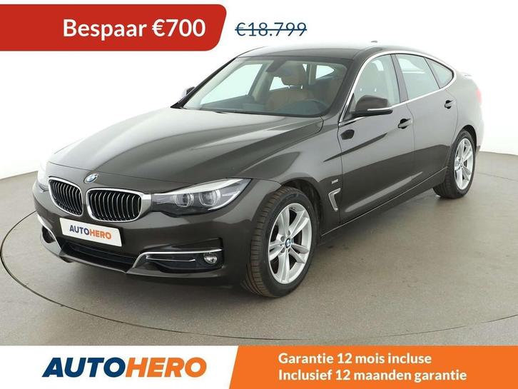 BMW 3 Serie 318 318d GT Luxury Line (bj 2017, automaat), Auto's, BMW, Te koop, 3 Reeks GT, ABS, Airbags, Airconditioning, Bluetooth
