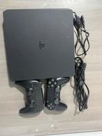 Playstation 4 slim, Games en Spelcomputers, Ophalen, Met 2 controllers, Zo goed als nieuw, Slim