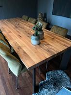 Moderne houten tafel voor 8 personen, Huis en Inrichting, Tafels | Eettafels, Ophalen