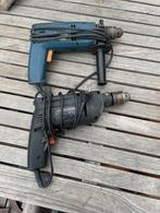 2 Boormachines 1x Bosch, 1 x AEG, Doe-het-zelf en Bouw, Gereedschap | Boormachines, Ophalen of Verzenden, Gebruikt, Boormachine