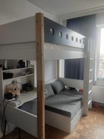 Flexa hoogslaper met bureaumodules en extra bed, Huis en Inrichting, Ophalen, Eenpersoons, Zo goed als nieuw, 200 cm