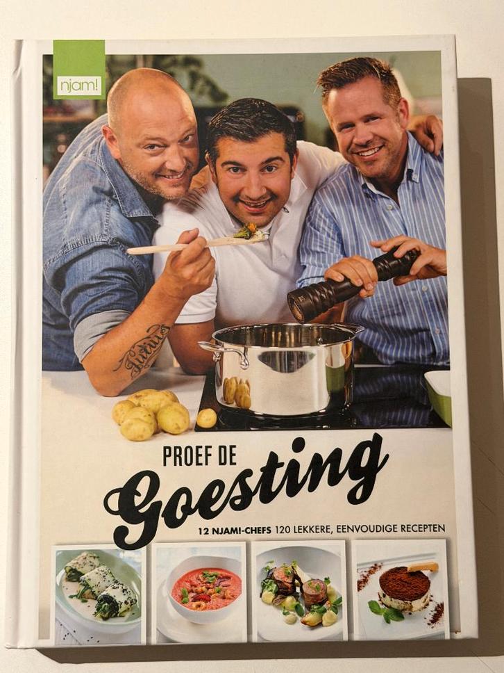 Proef de goesting - Njam!, Boeken, Kookboeken, Gelezen, Voorgerechten en Soepen, Hoofdgerechten, Tapas, Hapjes en Dim Sum, Taart, Gebak en Desserts
